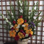 Mix Flowers Basket