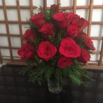 20 Roses Glass Vase