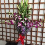 9 Exotic flowers bunch