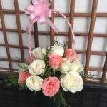 18 Roses in a glassvase